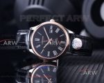 Perfect Replica Longines White Face Roman Markers Stainless Steel Smooth Bezel 40mm Men's Watch